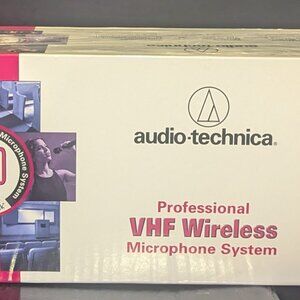 Audio Technica ATW-0328 VHF Wireless Handheld Microphone System